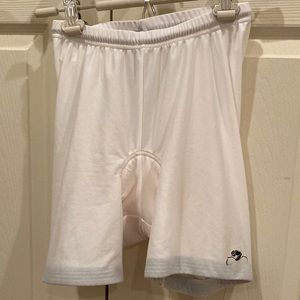 Bellwether coolmax kayaking/cycling shorts, white, Sz M